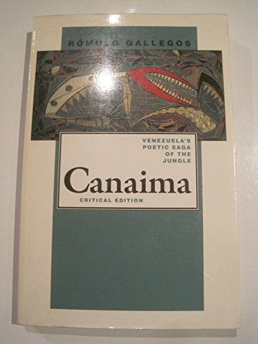 Imagen de archivo de Canaima a la venta por ThriftBooks-Atlanta