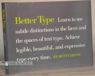 Imagen de archivo de Better Type a la venta por Better World Books: West