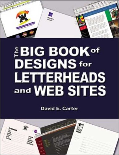 Beispielbild fr The Big Book of Designs for Letterheads and Websites zum Verkauf von Better World Books