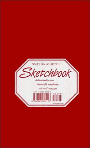 Watson-Guptill Sketchbook (Carmine Red Blank Book) (9780823005123) by Watson Guptill Publications