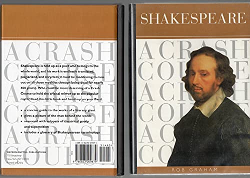 Beispielbild fr Shakespeare: A Crash Course zum Verkauf von Biblioceros Books