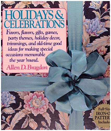 Holidays and Celebrations (9780823010073) by Bragdon, Allen D.