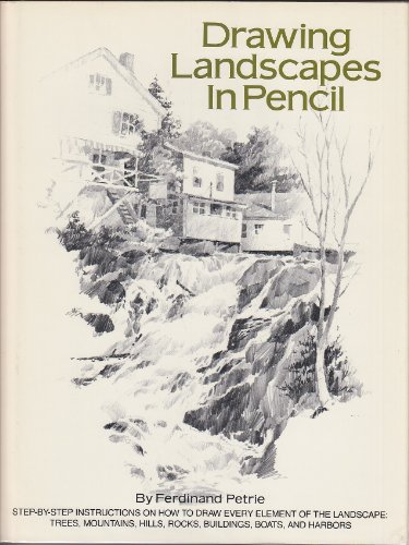 Beispielbild fr Drawing Landscapes in Pencil: Step-by-Step Instructions on How to Draw Every Element of the Landscape- Trees, Mountains, Hills, Rocks, Buildings, Boats and Harbors zum Verkauf von HPB-Diamond