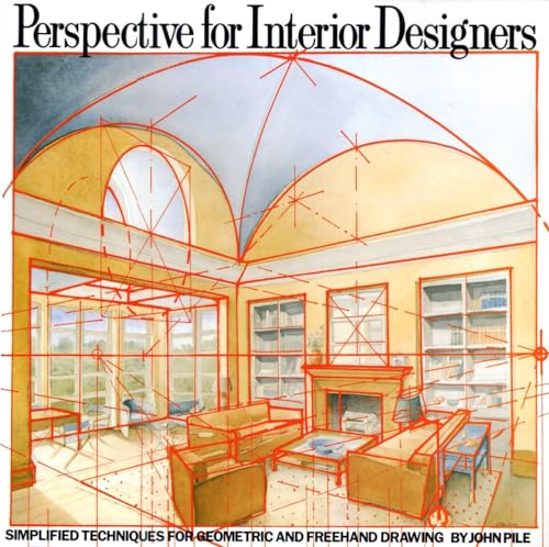 Imagen de archivo de Perspective for Interior Designers: Simplified Techniques for Geometric and Freehand Drawing a la venta por HPB-Ruby