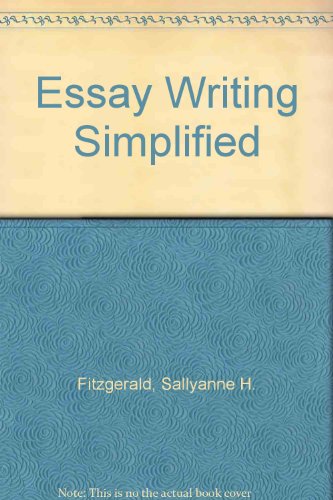 9780823049721: Essay Writing Simplified