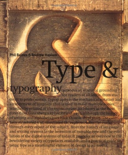 Beispielbild fr Type and Typography zum Verkauf von HPB-Ruby