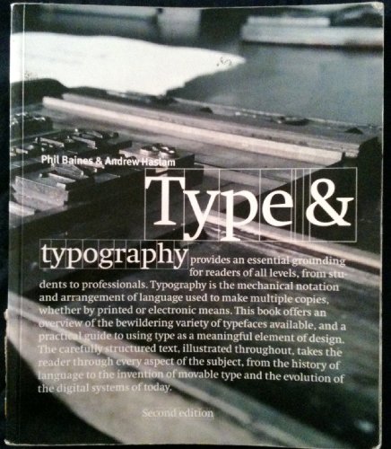 Imagen de archivo de Type and Typography a la venta por Better World Books