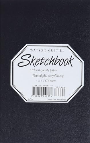 9780823056354: Watson-Guptill Sketchbook Black [Lingua Inglese]