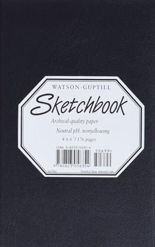 9780823056354: Small Sketchbook (Black): Black (Watson Guptill Sketchbooks)