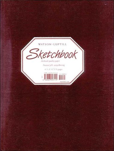 9780823057160: Large Sketchbook (Lizard, Brown)