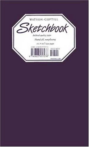 Sketchbook-Blackberry Blank Book-5 1/2x8 1/4" (9780823057238) by Watson-Guptill Publications