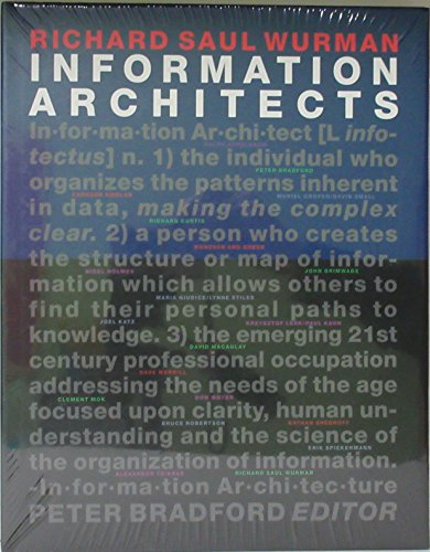 Stock image for Information Architects for sale by Black Dog Books