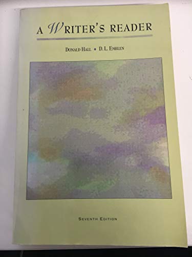 9780823065332: A Writer's Reader