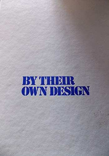 9780823070978: By Their Own Design