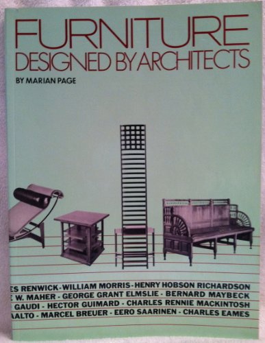 9780823071814: Furniture Designed by Architects