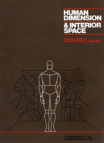 9780823072712: Human Dimension and Interior Space: A Source Book of Design Reference Standards