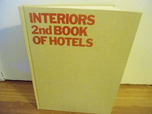 9780823072811: Interiors 2nd book of hotels
