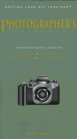 Stock image for Photographer's Resource: The Watson-Guptill Guide to Workshops, Conferences, Artists' Colonies, Academic Programs, Digital Imaging Programs, On-The-Road Programs (Getting Your Act Together) for sale by Wonder Book