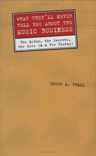 9780823084395: What they'll never tell you about the music biz livre sur la musique