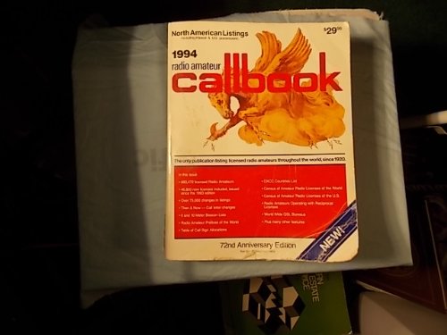 Radio Amateur Callbook 1994/North American Listings Including Hawaii & U.s. Possessions: North American Listings (9780823087150) by Billboard Books