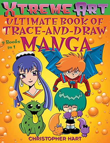 Beispielbild fr Xtreme Art (tm) Ultimate Book of Trace-And-Draw Manga zum Verkauf von Better World Books