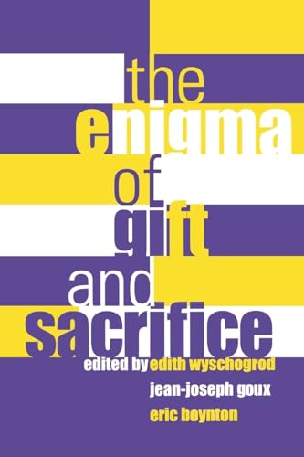 Imagen de archivo de The Enigma of Gift and Sacrifice (Perspectives in Continental Philosophy) a la venta por Big River Books