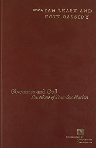 Stock image for Givenness and God: Questions of Jean-Luc Marion for sale by Edinburgh Books