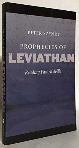 Stock image for Prophecies of Leviathan: Reading Past Melville for sale by ThriftBooks-Atlanta