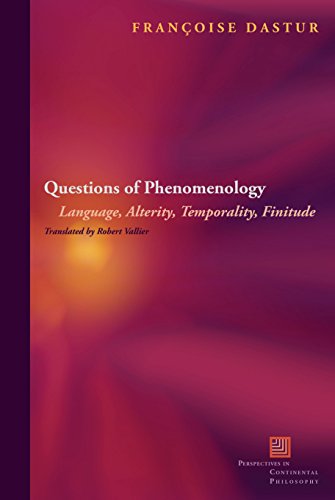 Stock image for Questions of Phenomenology: Language, Alterity, Temporality, Finitude for sale by A Cappella Books, Inc.