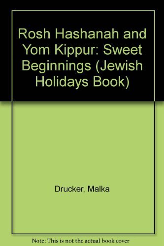 9780823404278: Rosh Hashanah and Yom Kippur: Sweet Beginnings