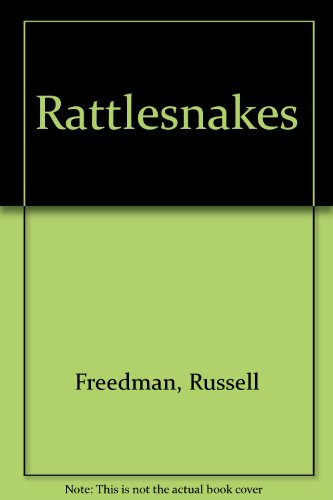 Stock image for Rattlesnakes for sale by Wellfleet Books
