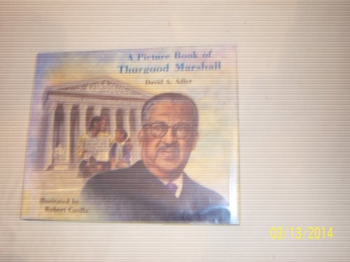 Stock image for A Picture Book of Thurgood Marshall for sale by Better World Books: West