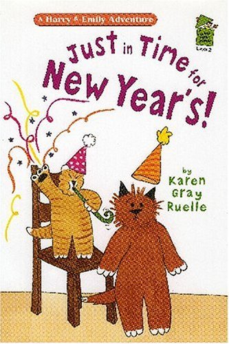 Imagen de archivo de Just in Time for New Year's!: A Harry and Emily Adventure (Holiday House Reader Level 2) a la venta por Gulf Coast Books