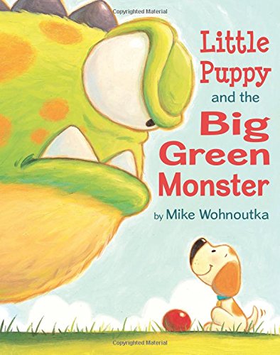 Stock image for Little Puppy and the Big Green Monster for sale by Better World Books
