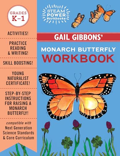 9780823450961: Gail Gibbons' Monarch Butterfly Workbook (Steam Power Workbooks)