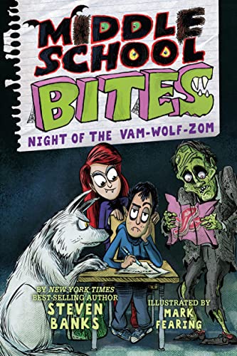 Beispielbild fr Middle School Bites 4: Night of the Vam-Wolf-Zom zum Verkauf von -OnTimeBooks-