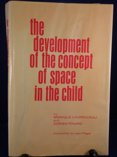 Beispielbild fr Development of the Concept of Space in the Child zum Verkauf von Better World Books