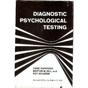 Imagen de archivo de Diagnostic Psychological Testing a la venta por Better World Books