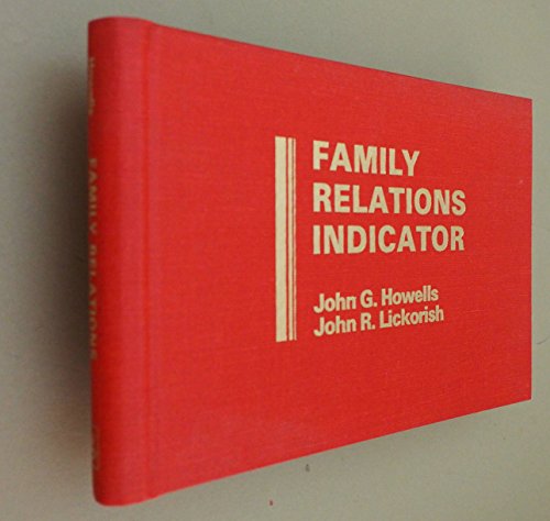 Stock image for Family Relations Indicator: Manual for sale by Wonder Book