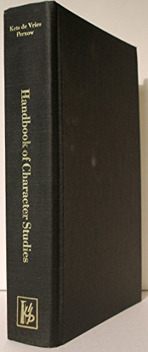 Beispielbild fr Handbook of Character Studies: Psychoanalytic Explorations zum Verkauf von HPB-Red