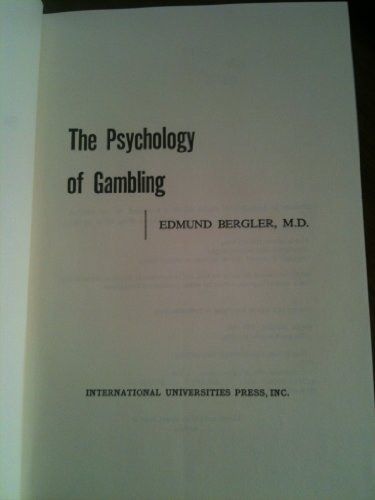 Imagen de archivo de The Psychology of Gambling a la venta por Dogtales