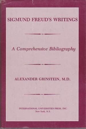 Imagen de archivo de Sigmund Freud's Writings : A Comprehensive Bibliography a la venta por Better World Books