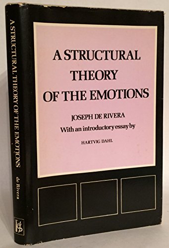 Beispielbild fr A Structural Theory of the Emotions zum Verkauf von ThriftBooks-Atlanta