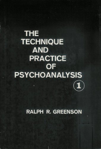 Imagen de archivo de The Technique and Practice of Psychoanalysis, Volume 1 a la venta por Books From California