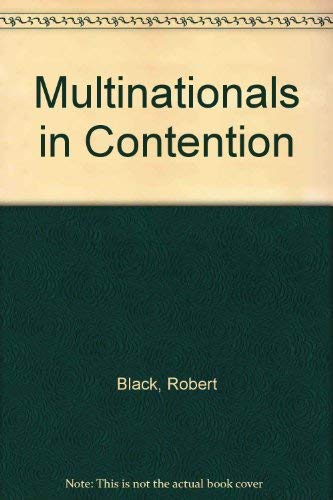 Beispielbild f�r Multinationals in Contention : Responses at Governmental and International Levels zum Verkauf von Better World Books: West