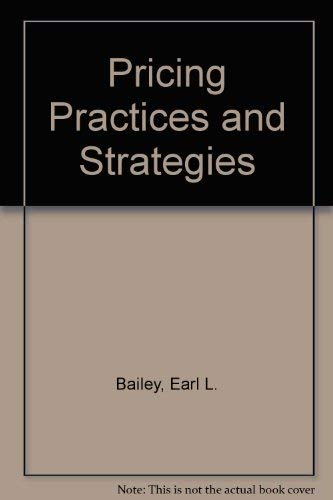 Beispielbild f�r Pricing practices and strategies. (Conference Board report; no. 751 / Elsevier Business Intelligence Series, Vol. 2). Ex-Library. zum Verkauf von Yushodo Co., Ltd.