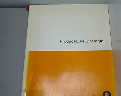 Beispielbild fr Product-Line Strategies zum Verkauf von Better World Books: West