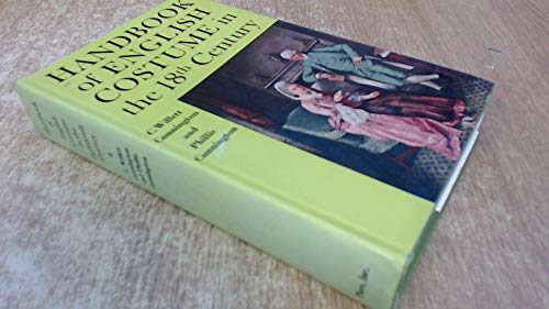 Handbook of English Costume in the Eighteenth Century - w/ Dust Jacket! - Cunnington, C. Willett