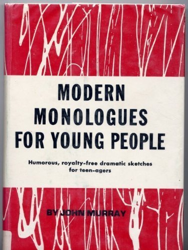 9780823801428: Title: Modern monologues for young people A collection of