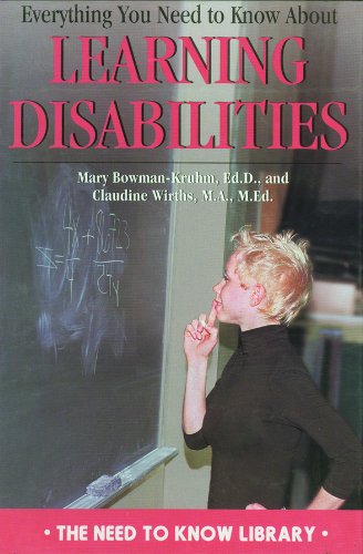 Imagen de archivo de Everything You Need to Know about Learning Disabilities a la venta por Better World Books